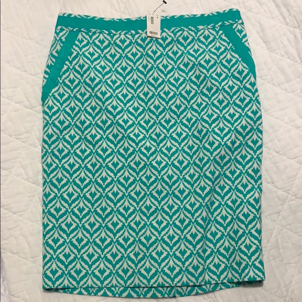 Teal The Limited Skirt